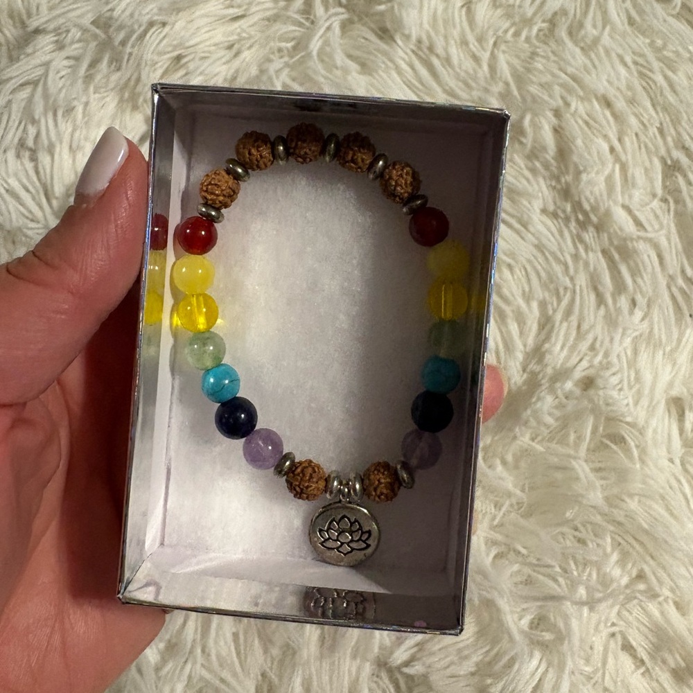 Colorful bead bracelet